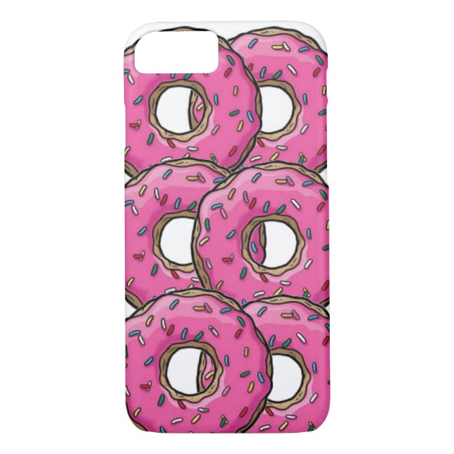 Capa Para iPhone, Case-Mate caso do iPhone 7 - rosquinha (Verso)