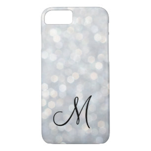 Capa Para iPhone Da Case-Mate Caso do iPhone 7 Silver Monogrammed
