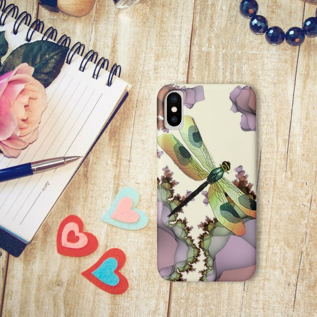 Capa Para iPhone, Case-Mate Caso do iPhone X do Dragonfly Fall (Criador carregado)