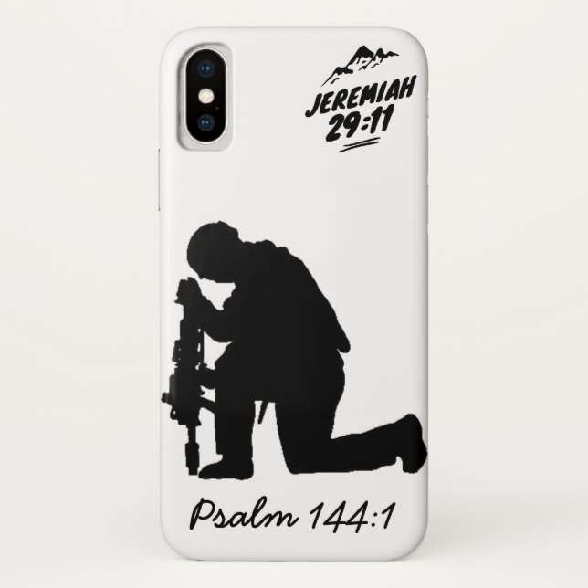 Capa Para iPhone, Case-Mate Caso do iPhone X Soldier (Verso)