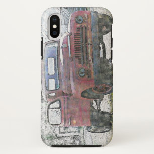 Capa Para iPhone Da Case-Mate Caso do iPhone XS do Caminhão Antigo