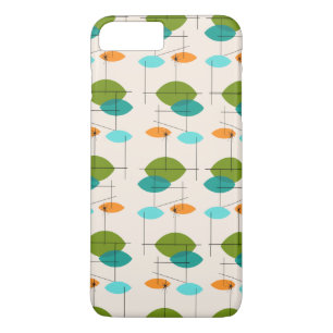 Capa iPhone 8 Plus/7 Plus Caso do padrão atômico atômico iPhone 7 Plus