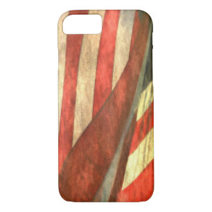 Capa iPhone 8/ 7 Caso do Patriotic American Flag iPhone 7