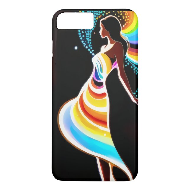 Capa Para iPhone, Case-Mate Caso do Rainbow serenity iPhone / iPad (Verso)