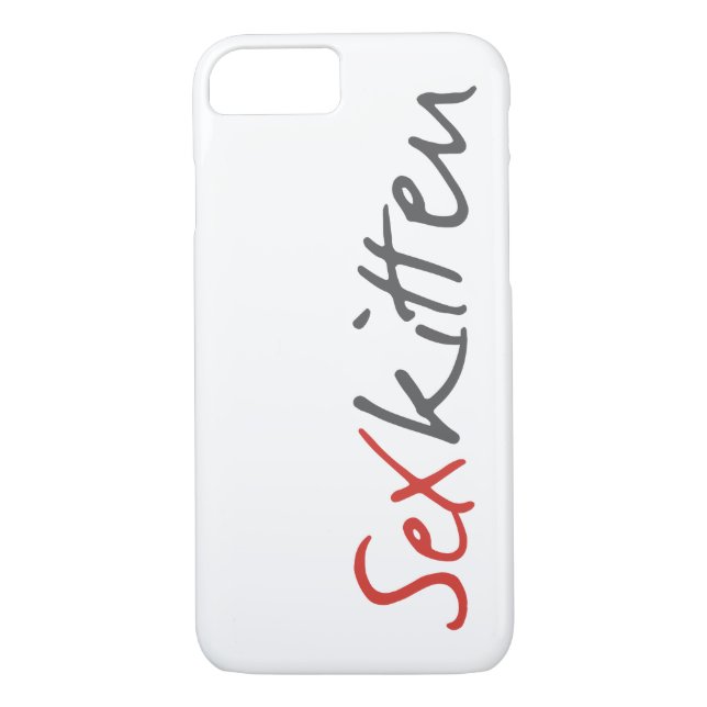 Capa Para iPhone, Case-Mate Caso do Sex Kitten iPhone 7 (Verso)
