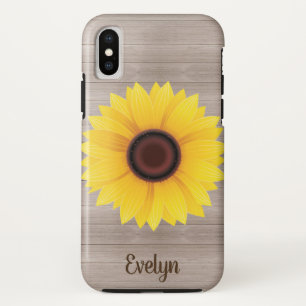 Capa Para iPhone Da Case-Mate Caso do telemóvel das mulheres do girassol