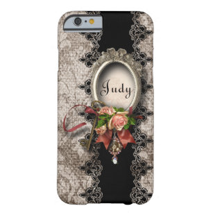 Capa Barely There Para iPhone 6 Caso do Vintage Damask iPhone 6