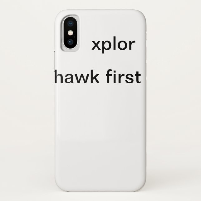 Capa Para iPhone, Case-Mate caso do xplor do iphone x (Verso)