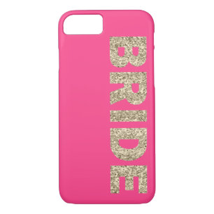 Capa Para iPhone Da Case-Mate Caso Faux Glitter Bride iPhone 7 em rosa