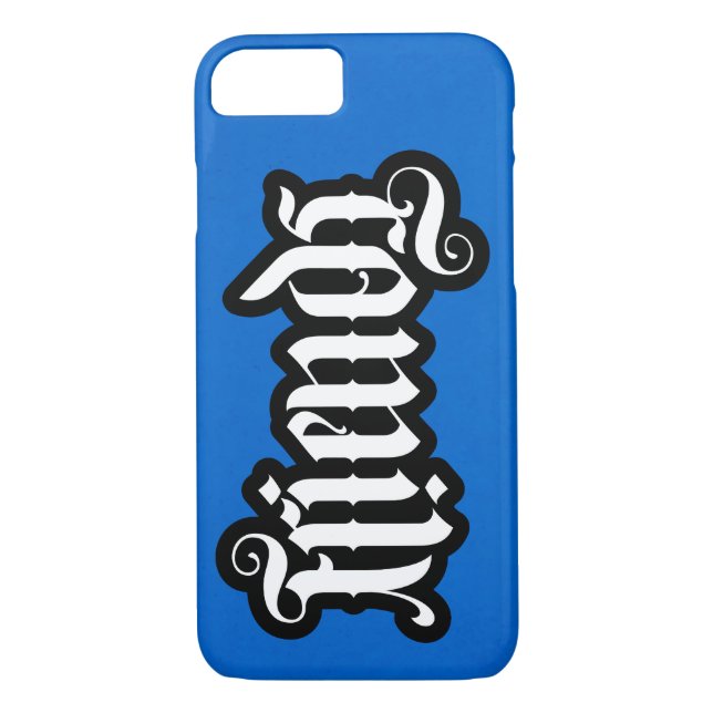 Capa Para iPhone, Case-Mate Caso FlipScript Ambigram iPhone 7 / 6s (Verso)