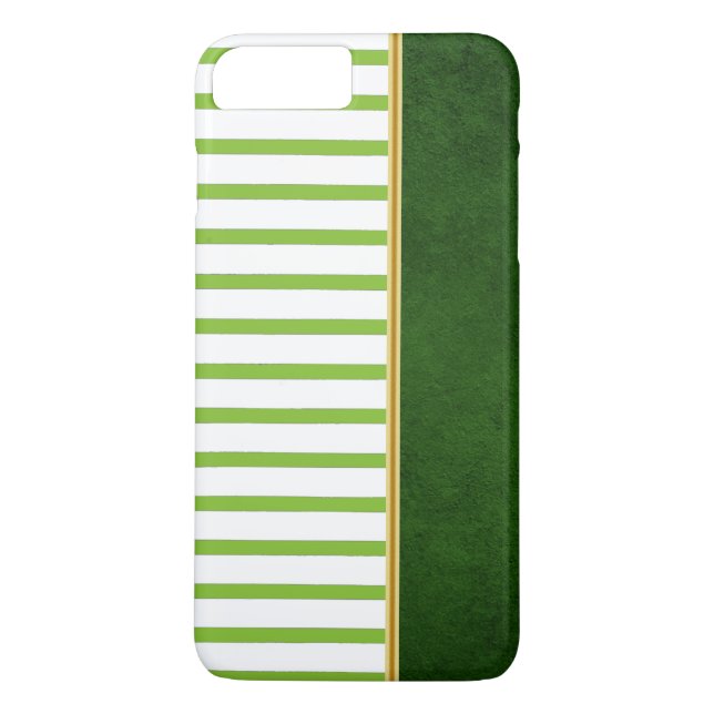 Capa Para iPhone, Case-Mate Caso iPhone 7 com faixa verde (Verso)