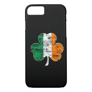 Capa iPhone 8/ 7 Caso irlandês do iPhone 7 do trevo da bandeira