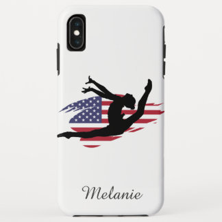 Capa Para iPhone Da Case-Mate Caso louco de Xs do iPhone do Gymnast dos EUA