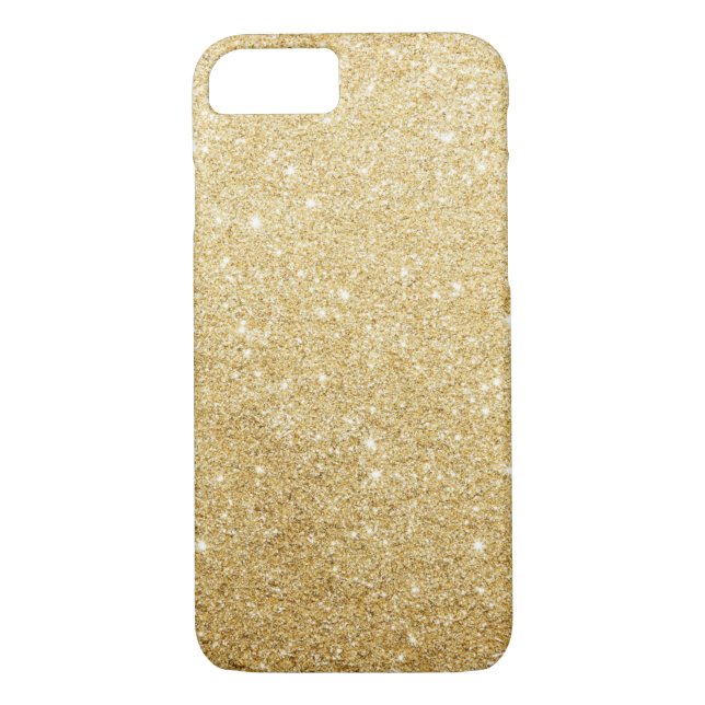 Capa Para iPhone, Case-Mate Caso luxuoso do iPhone 7 do brilho Dourado do (Verso)