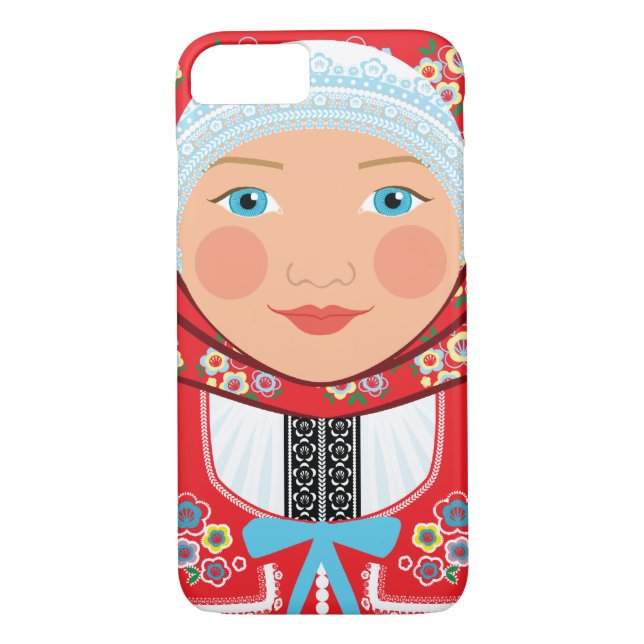 Capa Para iPhone, Case-Mate Caso Matryoshka Tcheco (Verso)