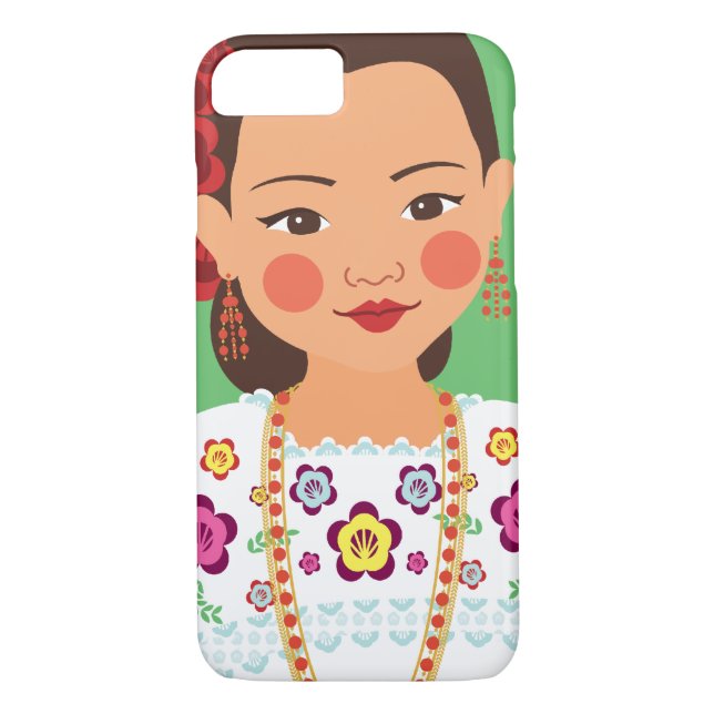 Capa Para iPhone, Case-Mate Caso Mexicano Yucatan Matryoshka (Verso)