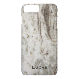 Capa iPhone 8 Plus/7 Plus Caso Personalizado Pearl Granite iPhone 7 Plus
