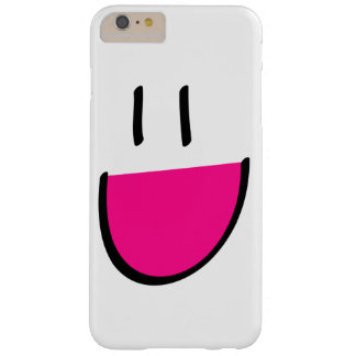 Capa Barely There Para iPhone 6 Plus Caso positivo do iPhone 6 cor-de-rosa da cara