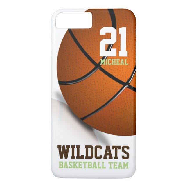 Capa Para iPhone, Case-Mate Caso positivo do iPhone 7 do basquetebol (Verso)
