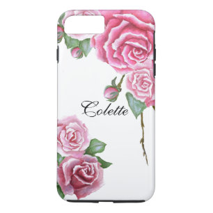 Capa Para iPhone Da Case-Mate Caso positivo do iPhone 7 do buquê do rosa do ros