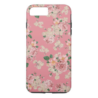 Capa iPhone 8 Plus/7 Plus Caso positivo do iPhone 7 florais