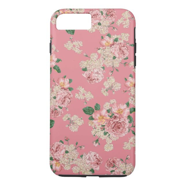 Capa Para iPhone, Case-Mate Caso positivo do iPhone 7 florais (Verso)