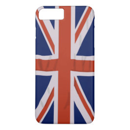 Capa iPhone 8 Plus/7 Plus Caso positivo do iPhone 7 ingleses da bandeira mal