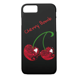 Capa iPhone 8/ 7 Caso Red Cherries iPhone 8