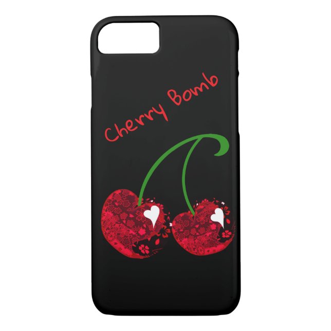 Capa Para iPhone, Case-Mate Caso Red Cherries iPhone 8 (Verso)