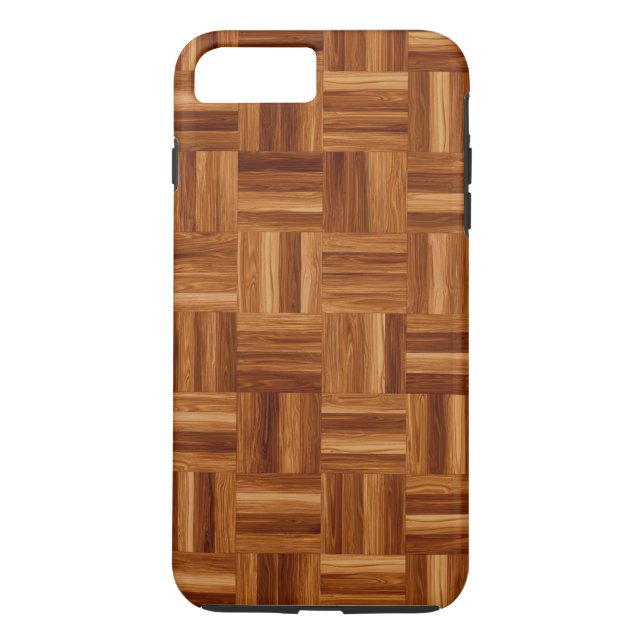 Capa Para iPhone, Case-Mate Caso resistente positivo do iPhone 7 do parquet (Verso)