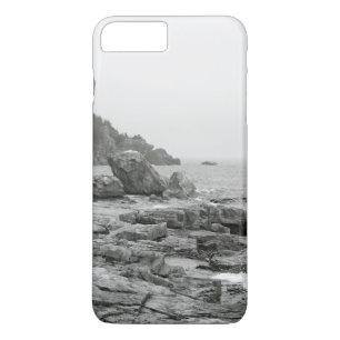 Capa iPhone 8 Plus/7 Plus Caso rochoso do iPhone 7 da linha costeira