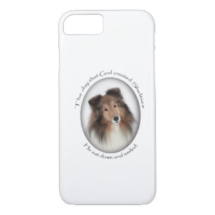 Capa iPhone 8/ 7 Caso Sheltie iPhone 7