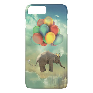 Capa Para iPhone Da Case-Mate Caso Surreal do Elefante do Balão iPhone 7 Plus