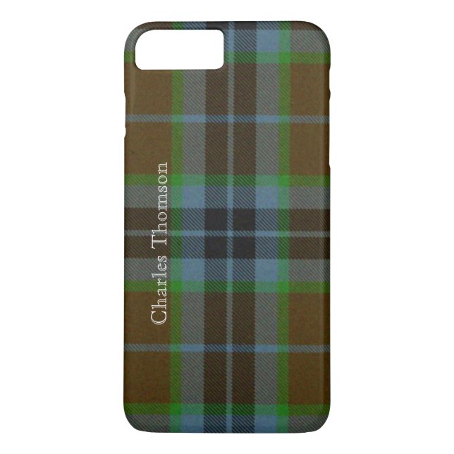 Capa Para iPhone, Case-Mate Caso Thomson Tartan Xadrez iPhone 7 Plus (Verso)