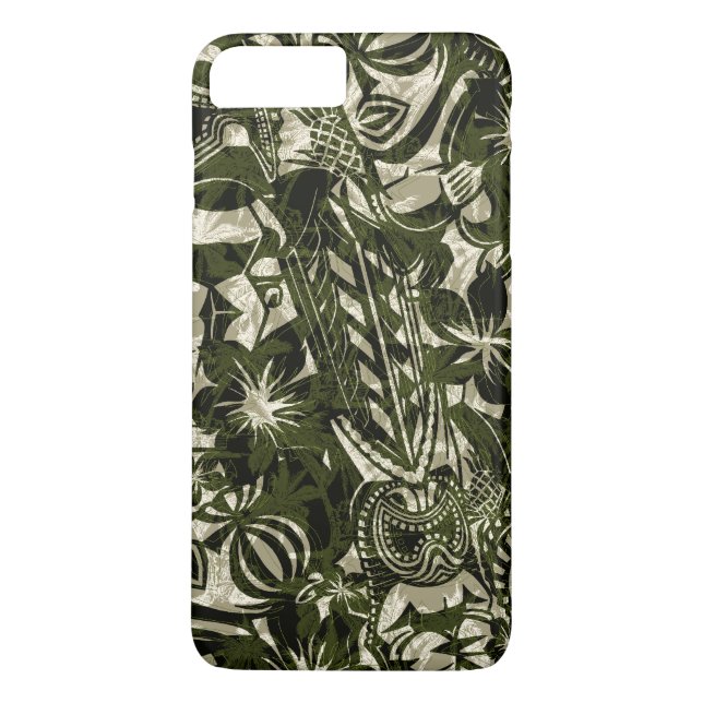 Capa Para iPhone, Case-Mate Caso Tiki Trader Hawaiian iPhone 7 (Verso)