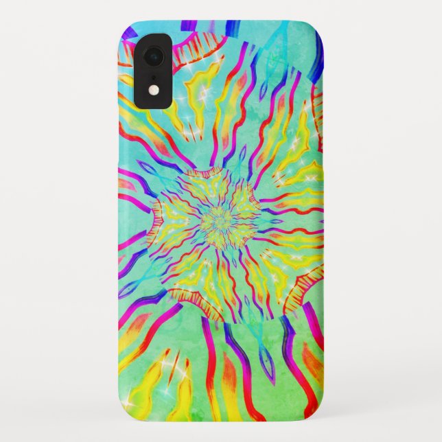 Capa Para iPhone, Case-Mate Caso Turquoise Neon iPhone / iPad (Verso)