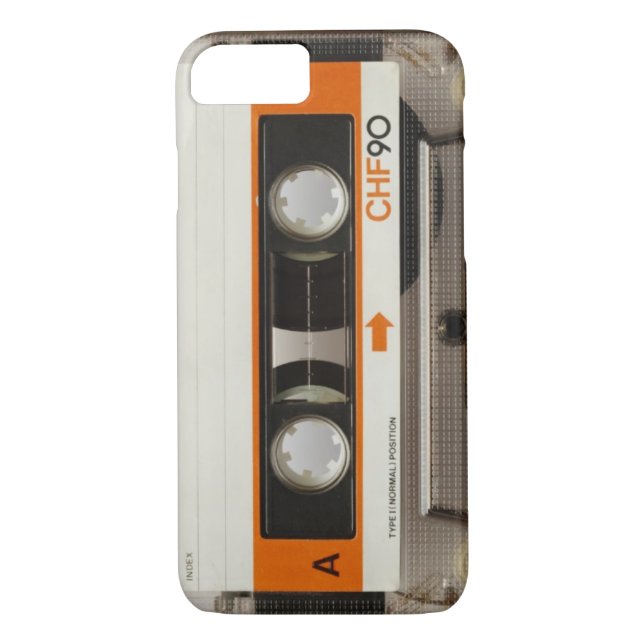 Capa Para iPhone, Case-Mate Cassete de banda magnética retro (Verso)