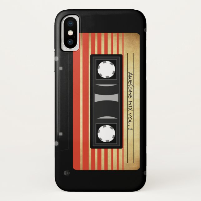Capa Para iPhone, Case-Mate Cassette Classic Mix Volume 1 (Verso)