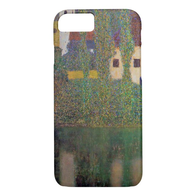 Capa Para iPhone, Case-Mate Castelo de Água, Gustav Klimt (Verso)