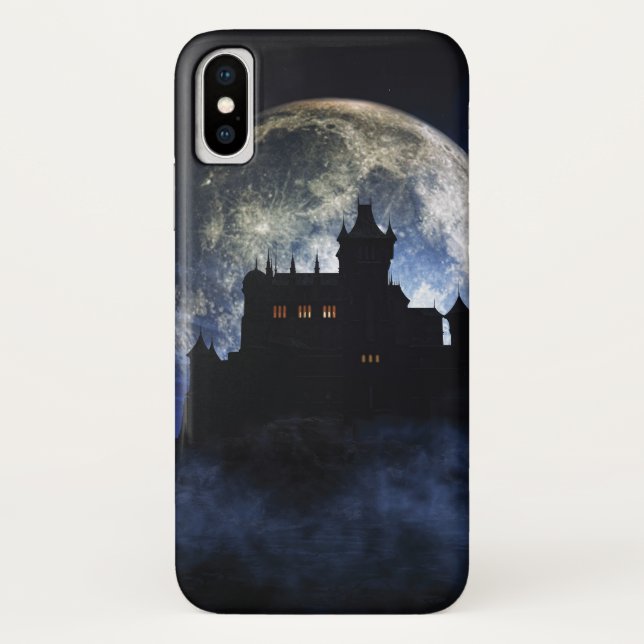 Capa Para iPhone, Case-Mate Castelo fantasma durante a noite (Verso)