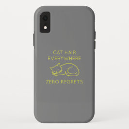 Capa Para iPhone Da Case-Mate Cat hair everywhere zero regrets