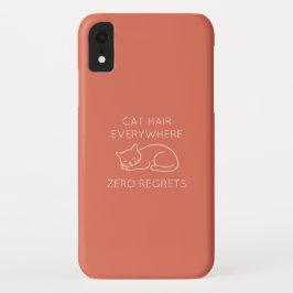 Capa Para iPhone Da Case-Mate Cat hair everywhere zero regrets