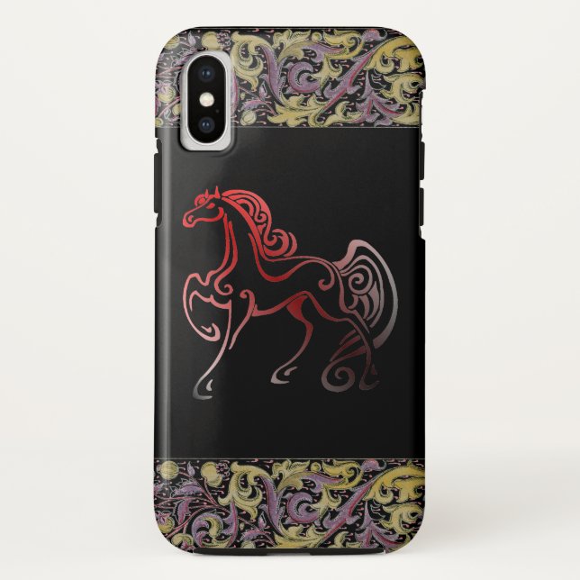 Capa Para iPhone, Case-Mate Caudas do Cavalo (Verso)