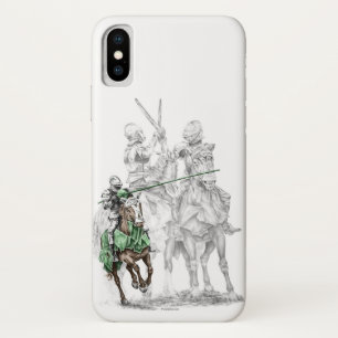 Capa Para iPhone X Cavaleiros medievais do renascimento