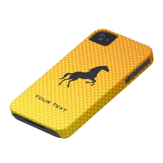 Capa Para iPhone, Case-Mate Cavalo amarelo alaranjado (Base)