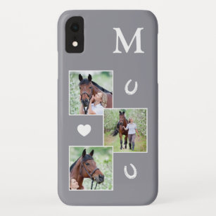 Capa Para iPhone Da Case-Mate Cavalo de Cinza de Fotografias Personalizado 3