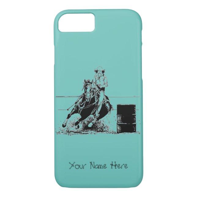 Capa Para iPhone, Case-Mate Cavalo de competência do tambor (Verso)