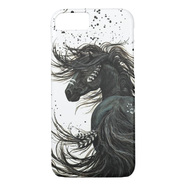Capa Para iPhone, Case-Mate Cavalo majestoso do mustang pelo caso do iPhone 7 (Verso)