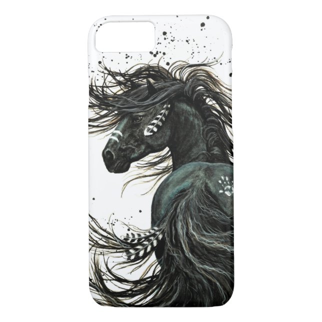 Capa Para iPhone, Case-Mate Cavalo majestoso por Bihrle (Verso)