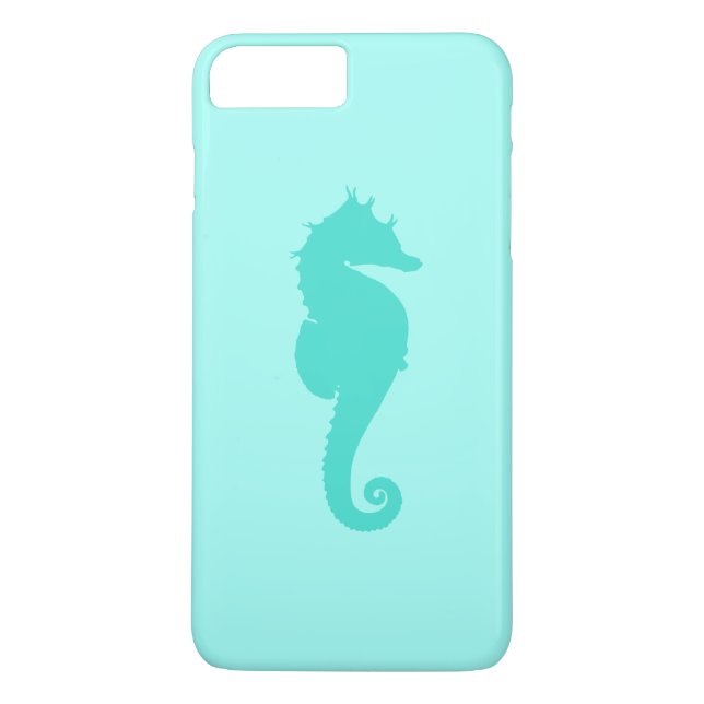 Capa Para iPhone, Case-Mate Cavalo-Marinho Turquesa 2 (Verso)